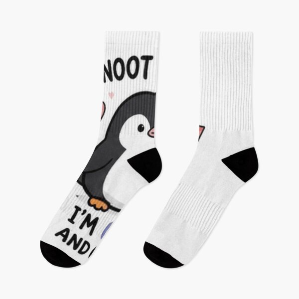 Item preview, Penguinly Proud Cute Gay Penguin Pride designed and sold by Pixanova.