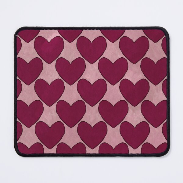 Item preview, Retro Red Pink Valentines Day Romantic Hearts designed and sold by The Groove Garden.