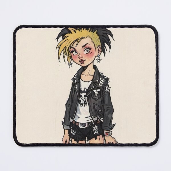 Item preview, Punk girl designed and sold by ZeusGallery.