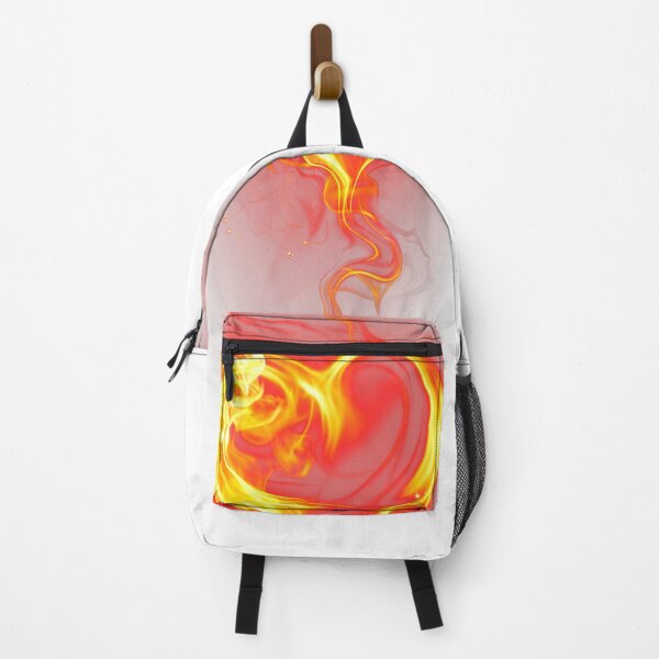 Item preview, Smoking Love Heart – Fiery Red and Yellow Valentine's Art designed and sold by RaresS.
