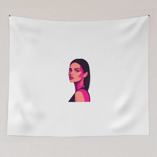 Item preview, In My Baddie Era | Bold Modern Portrait Art designed and sold by DesignsByTaara.
