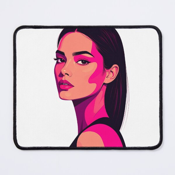 Item preview, In My Baddie Era | Bold Modern Portrait Art designed and sold by DesignsByTaara.