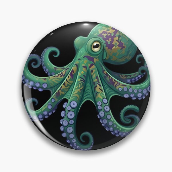 Item preview, Doing My Best Octopus T-Shirt & Sticker – Funny Tired Sea Creature Meme for Introverts and Ocean Lovers designed and sold by ZyxDes.