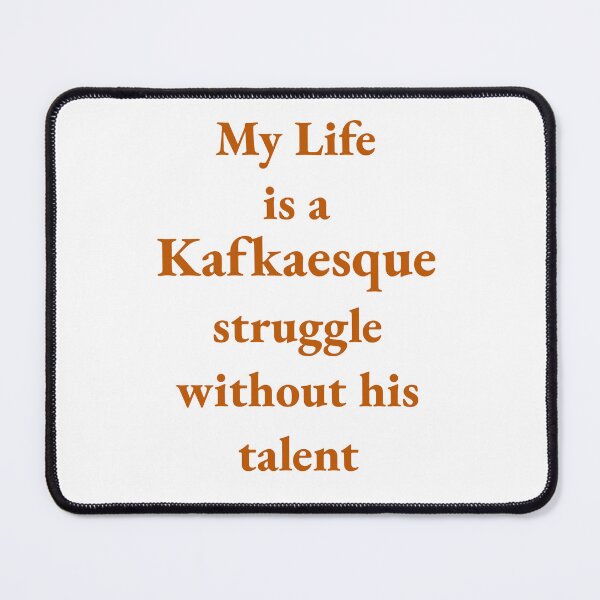 Item preview, Kafkaesque designed and sold by The WordCatcher Street.