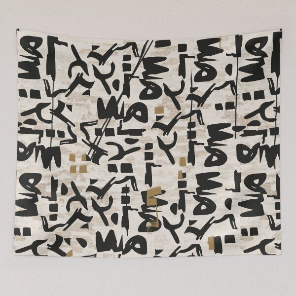 Item preview, Abstract Brushstroke Pattern designed and sold by imaniko.