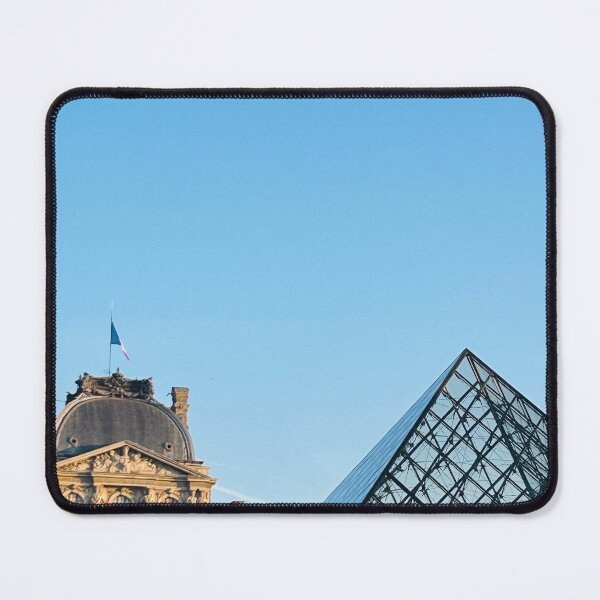 Item preview, Louvre museum in afternoon sun in the winter designed and sold by ninjapineapple.