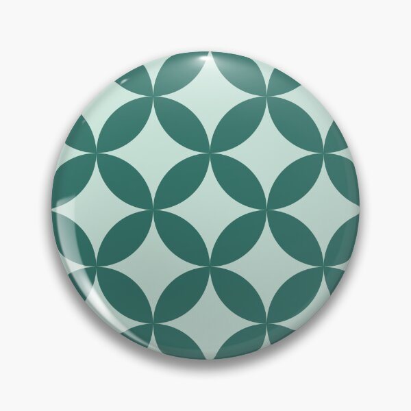 Item preview, Pink Brown Retro Circles and Diamond Pattern 60s 70s Mid Century designed and sold by The Groove Garden.