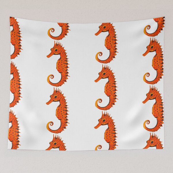 Item preview, Ocean Life Coastal Pattern Collection | Seahorses, Stingrays, Tropical Fish & Shrimp | Nautical Marine Surface Pattern Designs designed and sold by VirtuallyCreativ .