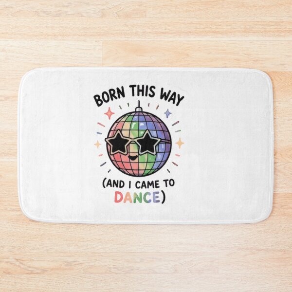 Item preview, Born to Dance Cute Rainbow Disco Pride designed and sold by Pixanova.