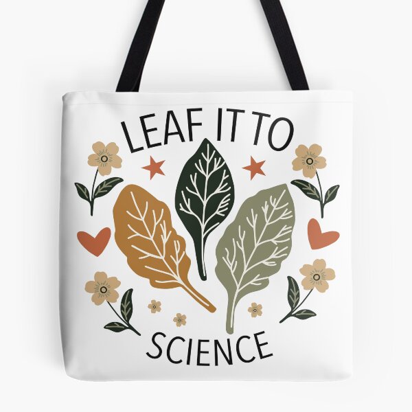Item preview, Leaf It To Science Botanical Biology Design designed and sold by wildridgestudio.