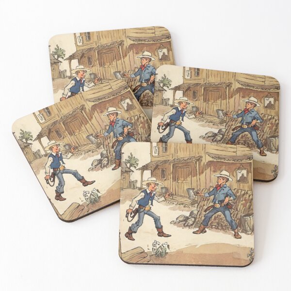 Item preview, Duelo de vaqueros designed and sold by ZeusGallery.