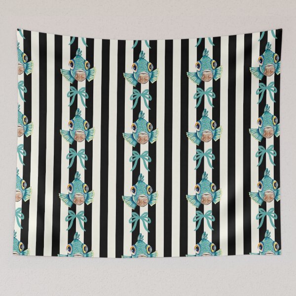 Item preview, Ocean Life Coastal Pattern Collection | Seahorses, Stingrays, Tropical Fish & Shrimp | Nautical Marine Surface Pattern Designs designed and sold by VirtuallyCreativ .