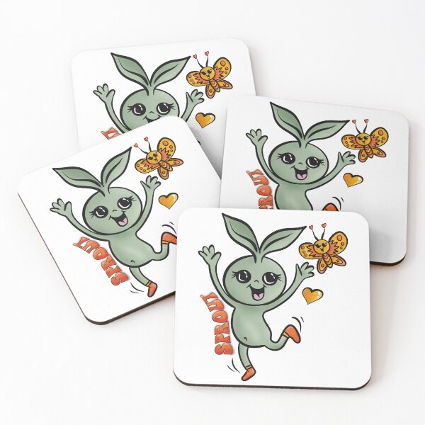 Item preview, Cute Sprout From The Garden Dance Edition designed and sold by The Groove Garden.