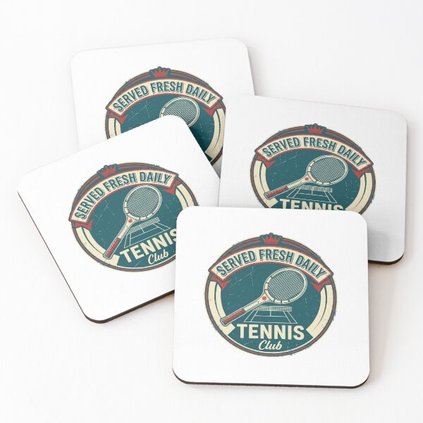 Item preview, Served Fresh Daily Tennis Shirt Retro Tennis Design designed and sold by RunningWhiskers.