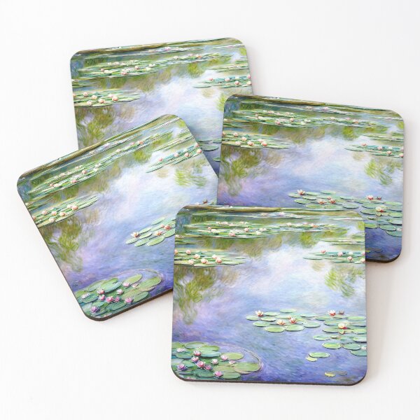 Item preview, Water Lilies: Impression of Reflections & Blossoming Surfaces (16) designed and sold by artdesignsnow.