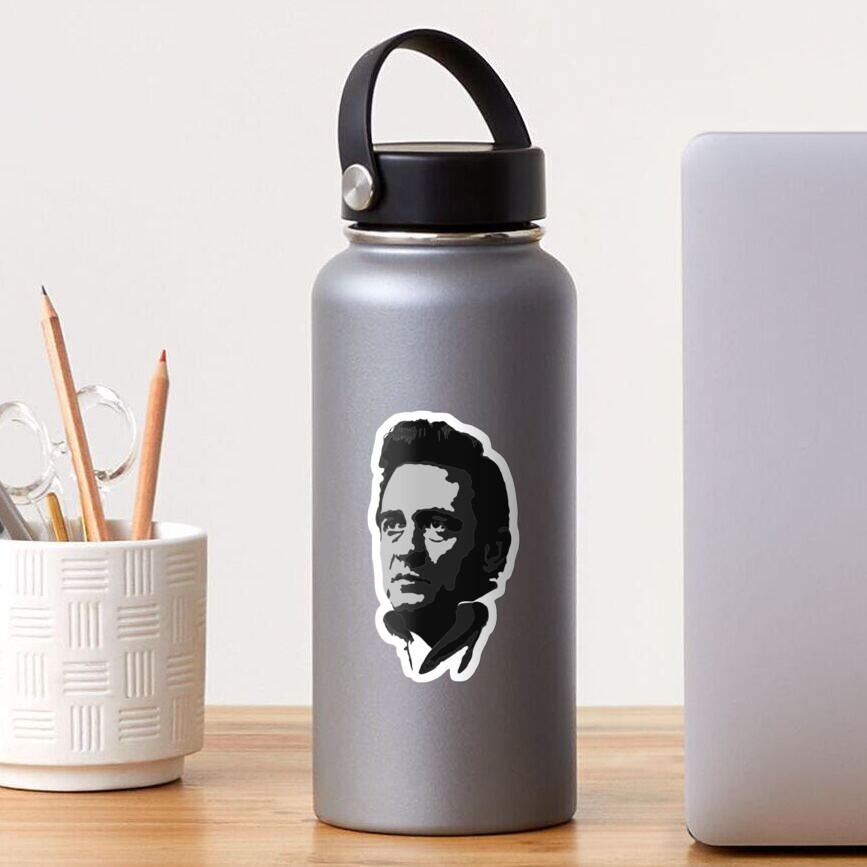 Johnny Cash Sticker