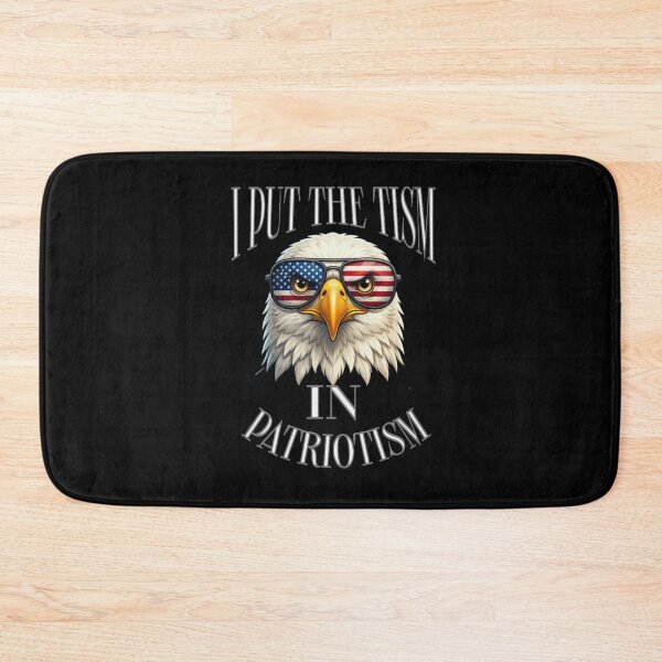 Item preview, I Put The Tism in Patriotism Athletic Eagle designed and sold by TheEndDesign.