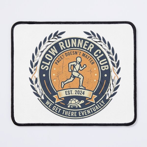 Item preview, Slow Runner Club We Get There Eventually designed and sold by RunningWhiskers.