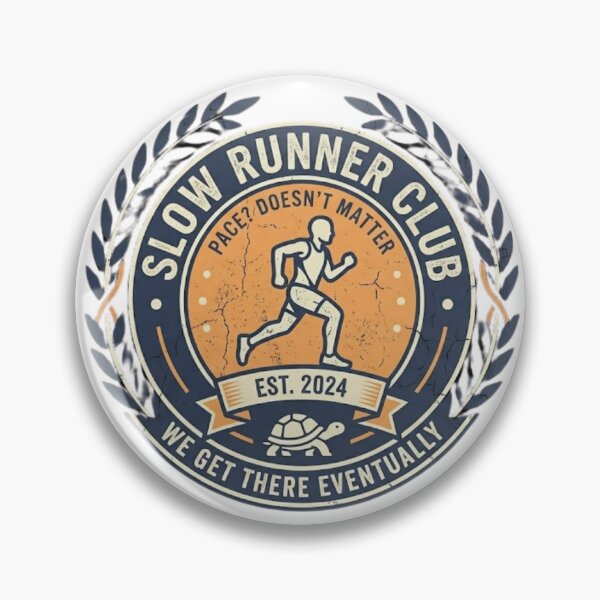 Item preview, Slow Runner Club We Get There Eventually designed and sold by RunningWhiskers.