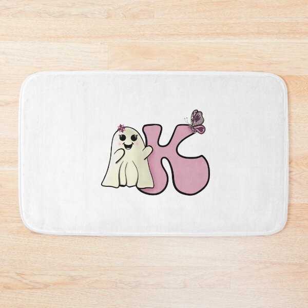 Item preview, Ghost and the Letter K Retro Alphabet  designed and sold by The Groove Garden.