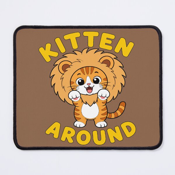 Item preview, Kitten Around - Dressed Up Orange Tabby  designed and sold by Regal Rev.