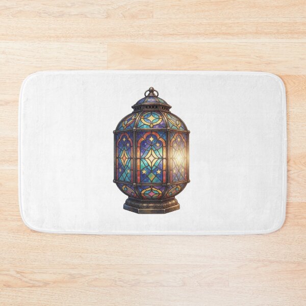 Item preview, Stained Glass Lantern Sticker | Fantasy Lantern Art designed and sold by AillustriaAK.