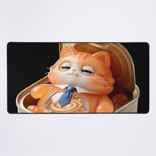 Item preview, Emerald Cat - Rush Hour Sardine: The Commuter's Struggle designed and sold by ABYSSLAB.