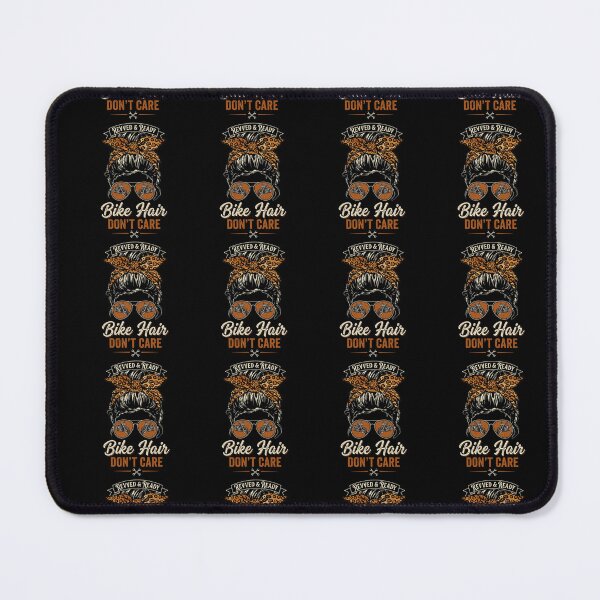 Item preview, Bike Hair Don't Care | Revved & Ready Biker Girl Motorcycle Rider Vintage Graphic designed and sold by Trendymindvibes.