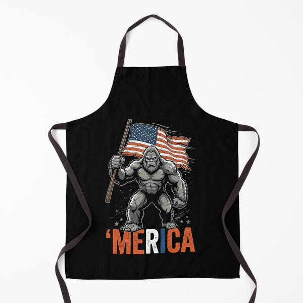 Item preview, Bigfoot American Flag Patriot 'Merica designed and sold by SofenArt.