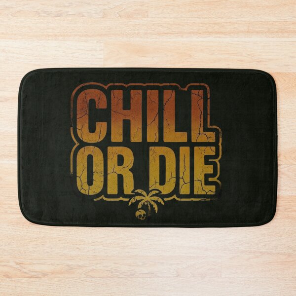 Item preview, Chill or Die Funny Vintage Pun - Distressed 80s Retro Gradient T-Shirt designed and sold by Clintora.
