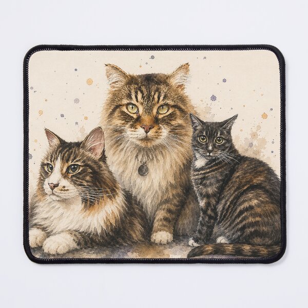 Item preview, Nats cats designed and sold by Margaret Metcalfe.