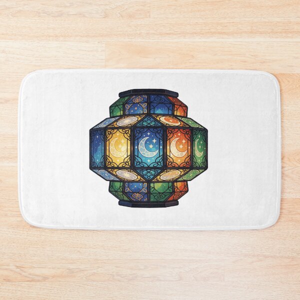 Item preview, Stained Glass Lantern Sticker | Fantasy Lantern Art designed and sold by AillustriaAK.