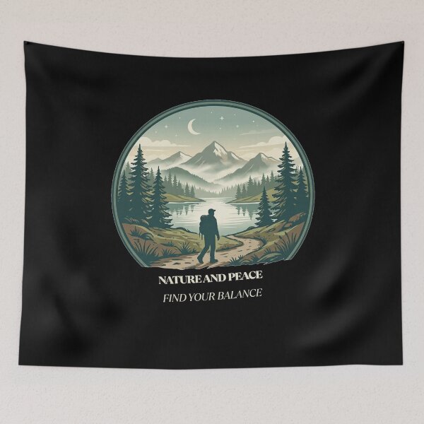 Item preview, Nature And Peace Find Your Balance designed and sold by NaturoMartiq.