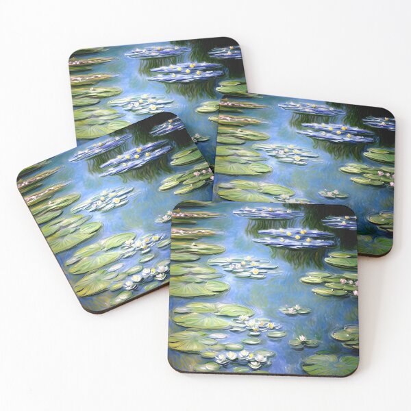 Item preview, Water Lilies: Impression of Reflections & Blossoming Surfaces (17) designed and sold by artdesignsnow.
