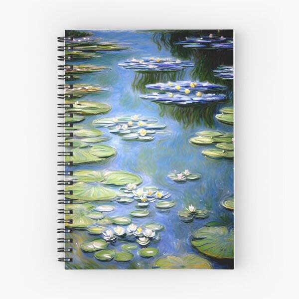 Item preview, Water Lilies: Impression of Reflections & Blossoming Surfaces (17) designed and sold by artdesignsnow.