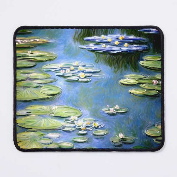 Item preview, Water Lilies: Impression of Reflections & Blossoming Surfaces (17) designed and sold by artdesignsnow.