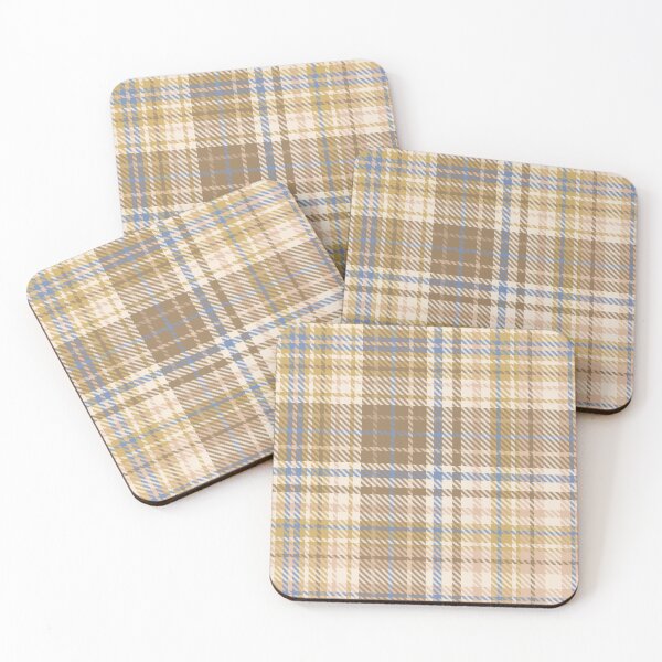 Artikelvorschau, Sommerweizen-Tartan-Karo-Design entworfen und verkauft von PatternTitan.