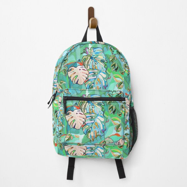 Item preview, Colorful Tropical Monstera Pattern designed and sold by imaniko.