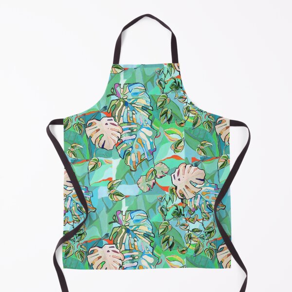Item preview, Colorful Tropical Monstera Pattern designed and sold by imaniko.