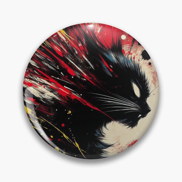 Item preview, Angry Black Cat designed and sold by Jurand  Creations.