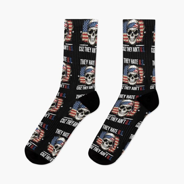 Item preview, They Hate U.S. Cuz They Ain't U.S. American Patriot USA Pride Veteran Military Freedom designed and sold by SofenArt.