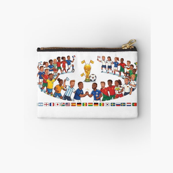 Item preview, Global Football Unity – Cute World Cup Fans & Teams designed and sold by Wear Sculpt.