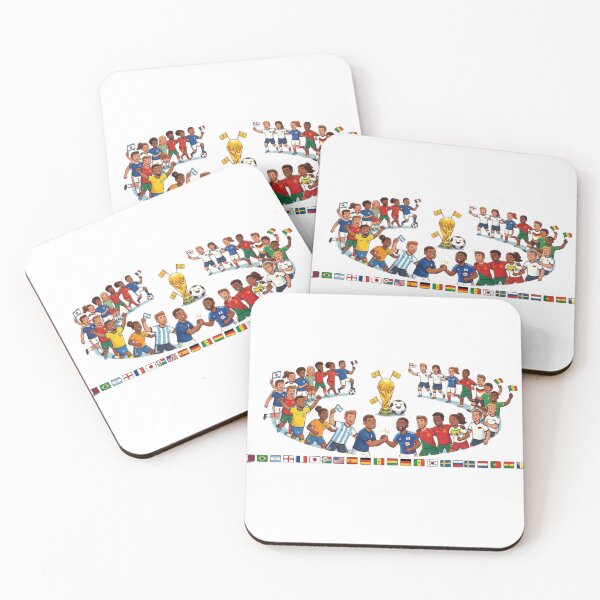 Item preview, Global Football Unity – Cute World Cup Fans & Teams designed and sold by Wear Sculpt.