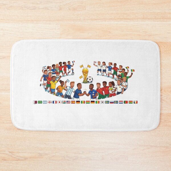 Item preview, Global Football Unity – Cute World Cup Fans & Teams designed and sold by Wear Sculpt.