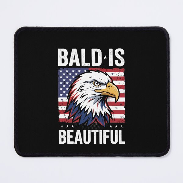 Item preview, Bald Is Beautiful American Patriot Eagle United States designed and sold by SofenArt.