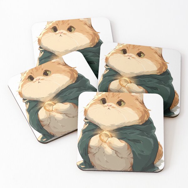 Item preview, Frodo Baggins Cat designed and sold by pumsquare.