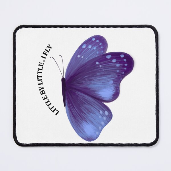 Item preview, Little by Little Butterfly Sticker | Inspirational Quote Art | Personal Growth Design ?✨? designed and sold by Pandey14.