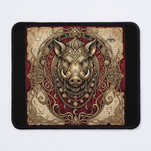 Item preview, Celtic Boar designed and sold by The Quiet Canvas By Jacky.
