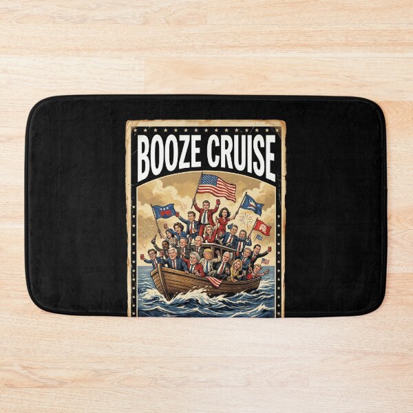 Item preview, Booze Cruise Political Humor American Politicians Satire designed and sold by SofenArt.
