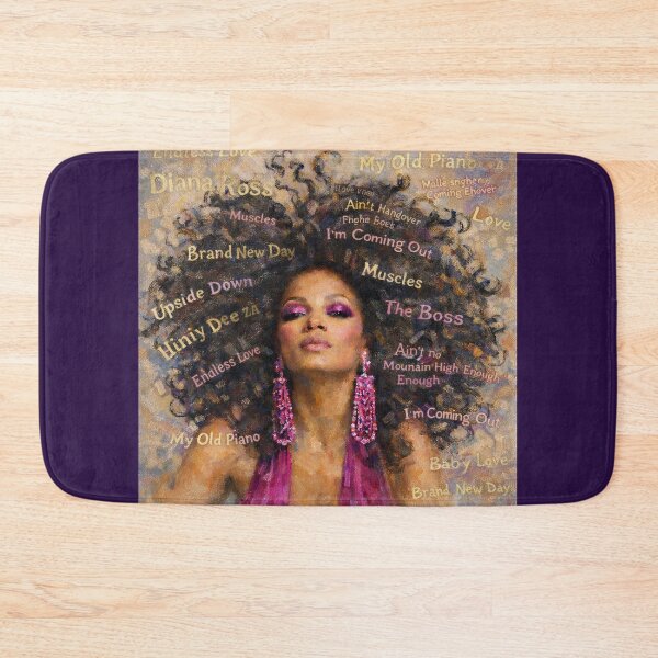 Item preview,  Diana Ross Typography Tribute  designed and sold by LuluLeb.